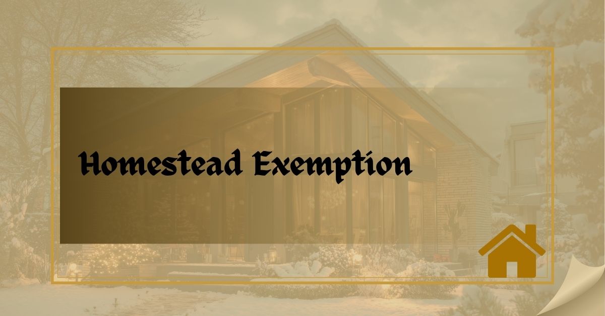 Homestead Exemption