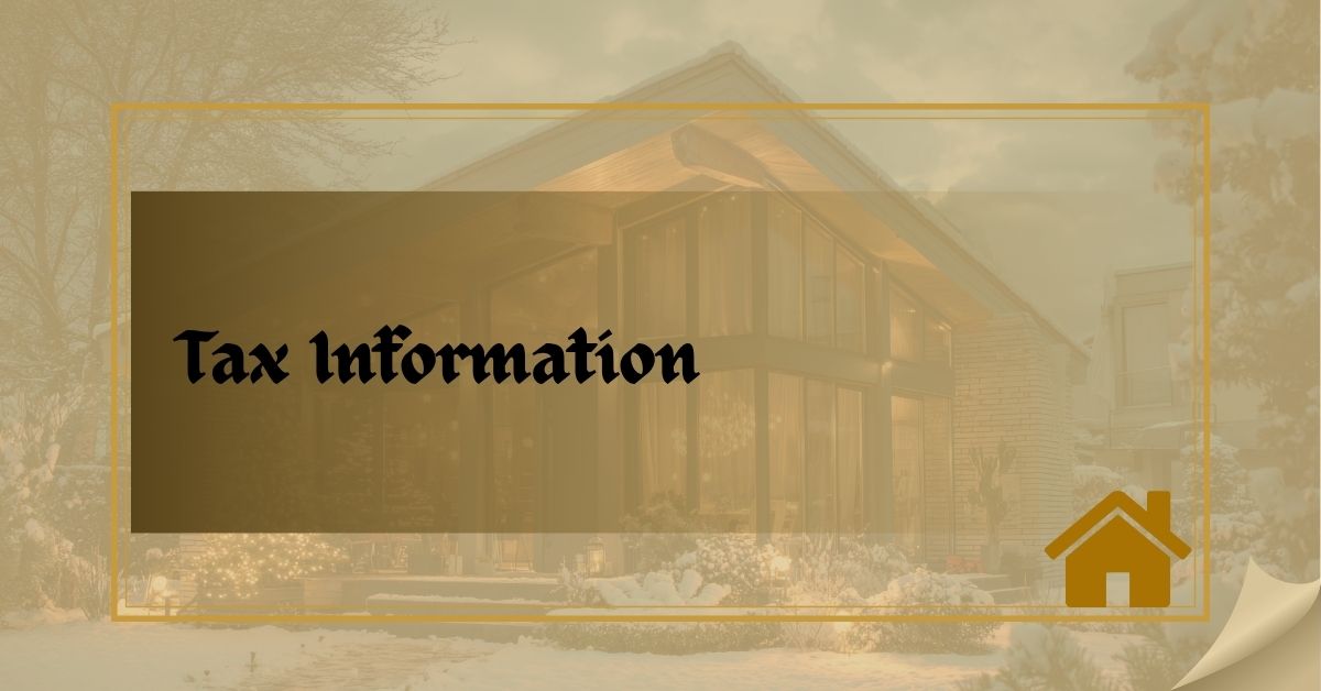 Tax Information